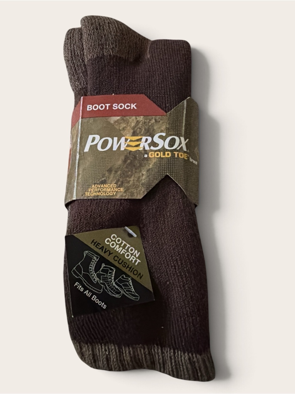 Gold Toe Brown & Dark Brown Boot Socks
